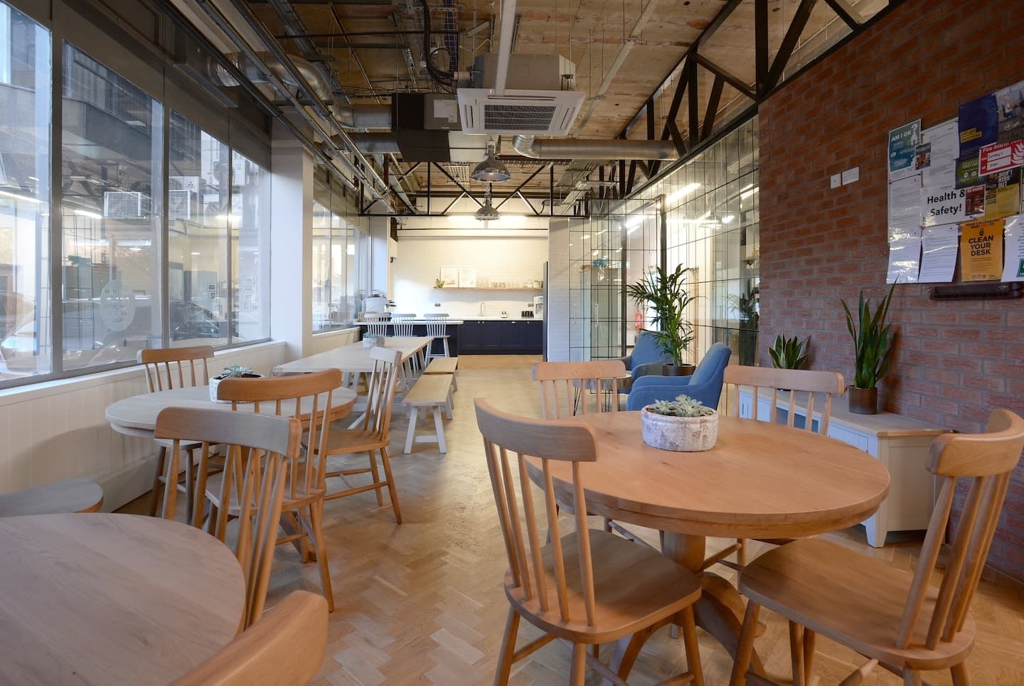 london head office kitchen area