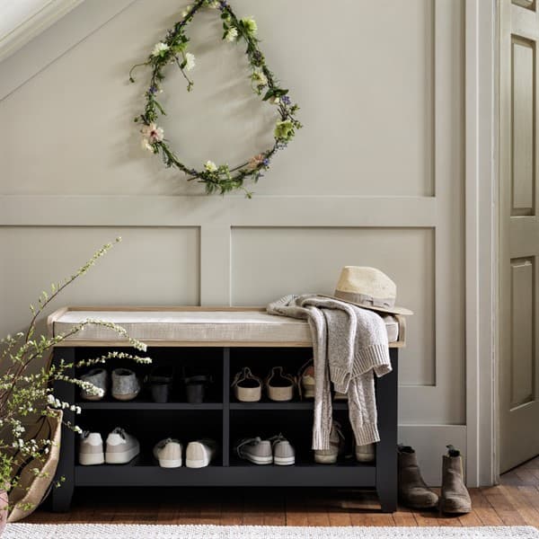 Hallway Shoe Storage Bench